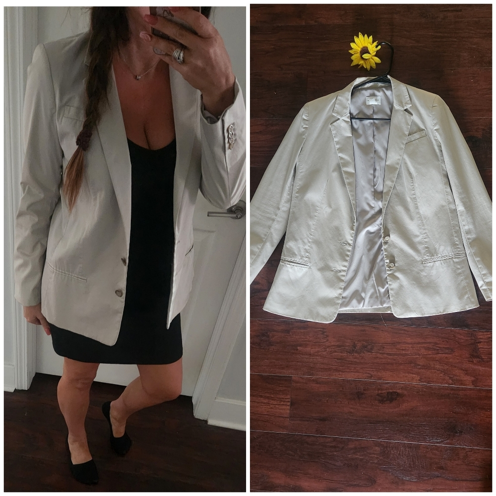 CLUB MONACO  Cream Blazer 🤍🩶
